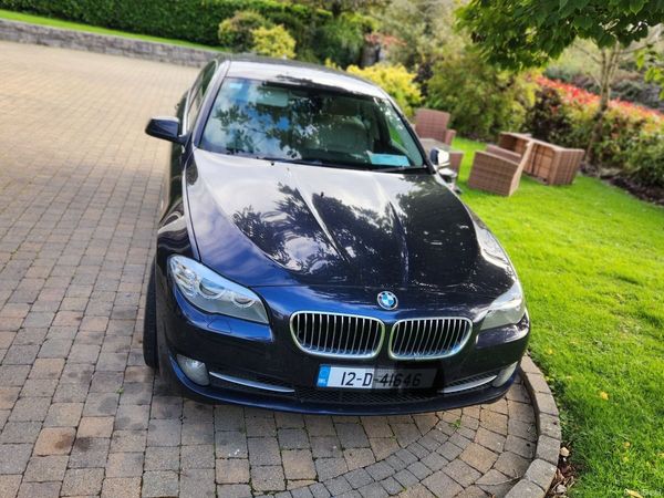 BMW 5-Series Saloon, Diesel, 2012, Blue