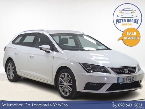 SEAT Leon Estate, Diesel, 2018, White
