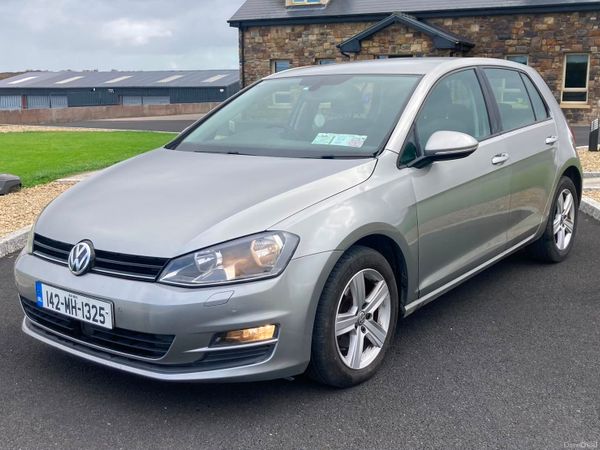 Volkswagen Golf Hatchback, Diesel, 2014, Silver
