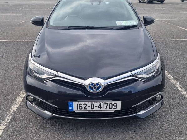 Toyota Auris Hatchback, Petrol Hybrid, 2016, Black