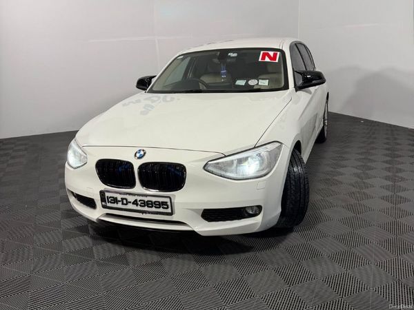 BMW 1-Series Hatchback, Petrol, 2013, White