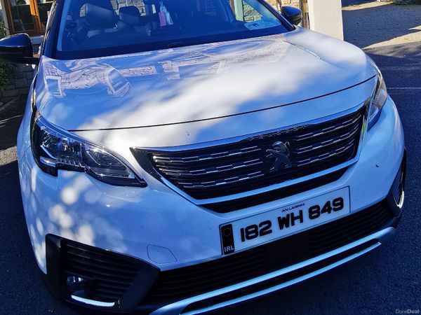 Peugeot 5008 MPV, Diesel, 2018, White