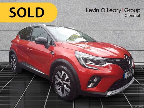 Renault Captur Hatchback, Petrol, 2020, Red