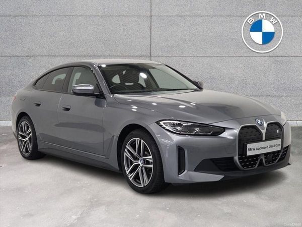 BMW i4 Hatchback, Electric, 2022, Grey