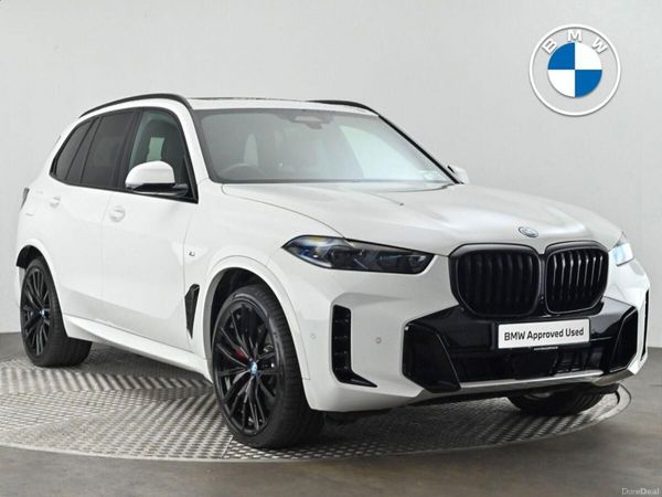 BMW X5 SUV, Petrol Plug-in Hybrid, 2025, White