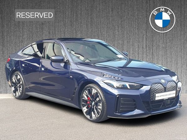BMW i4 Hatchback, Electric, 2026, Blue