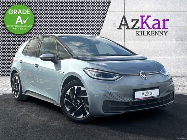 Volkswagen ID.3 Hatchback, Electric, 2022, Blue