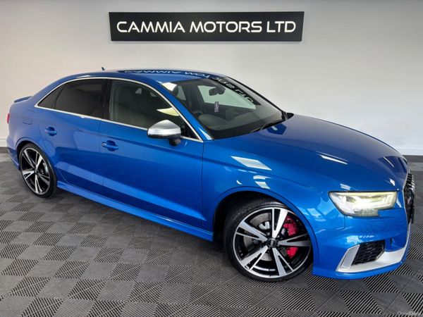 Audi RS3 Saloon, Petrol, 2018, Blue