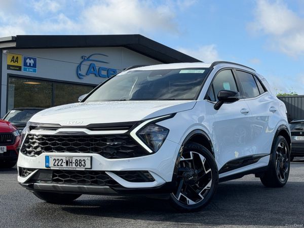 Kia Sportage SUV, Petrol Plug-in Hybrid, 2022, White