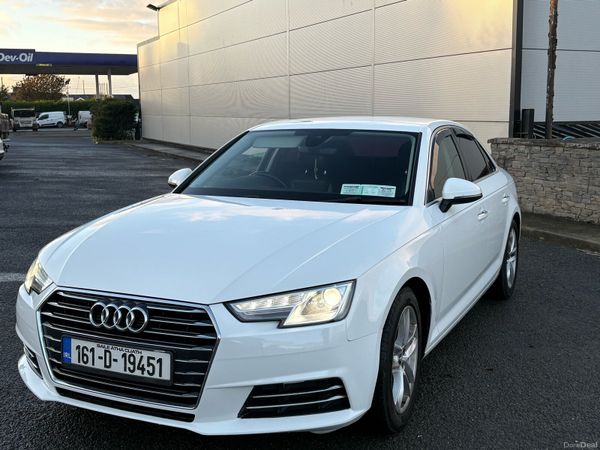 Audi A4 Saloon, Diesel, 2016, White