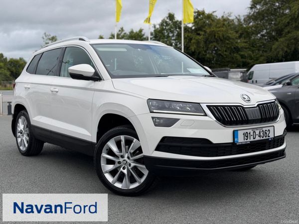 Skoda Karoq SUV, Diesel, 2019, White