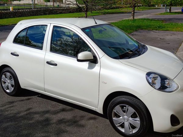 Nissan March Hatchback, Petrol, 2019, White