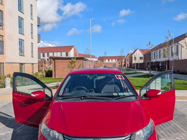 Honda Insight Hatchback, Petrol Hybrid, 2011, Red