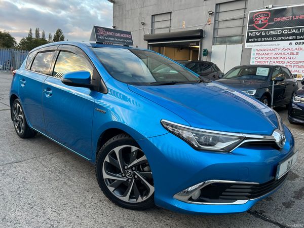 Toyota Auris Hatchback, Petrol Hybrid, 2017, Blue