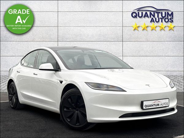 Tesla Model 3 Saloon, Electric, 2024, White
