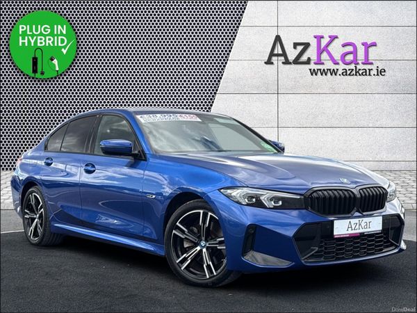 BMW 3-Series Saloon, Petrol Plug-in Hybrid, 2023, Blue