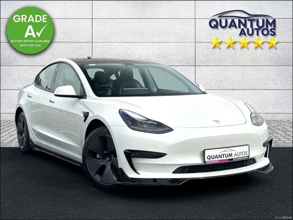 Tesla Model 3 Saloon, Electric, 2022, White