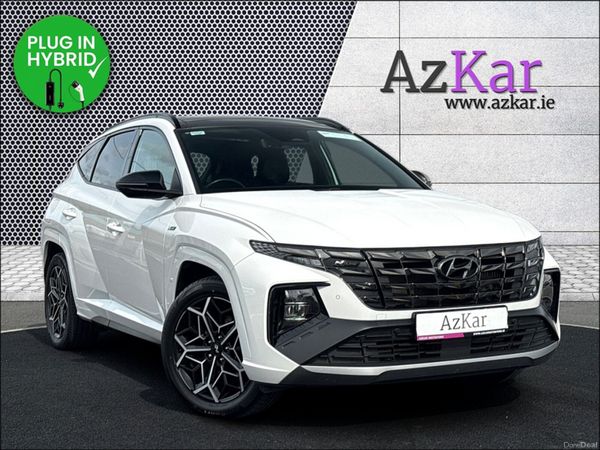 Hyundai Tucson SUV, Petrol Plug-in Hybrid, 2024, White