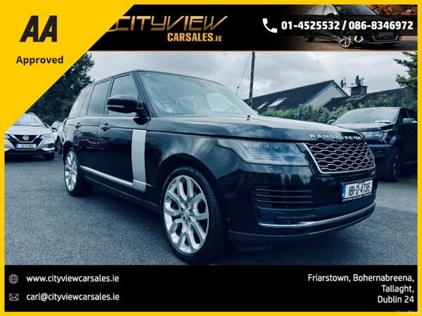 Land Rover Range Rover Estate, Diesel, 2018, Black