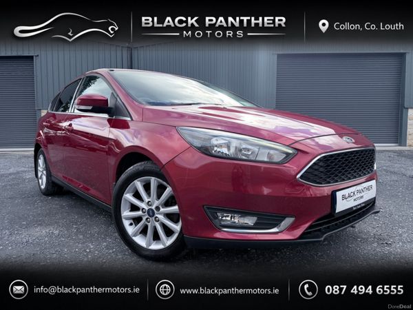Ford Focus Hatchback, Diesel, 2017, Red