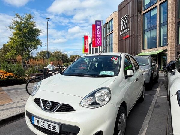 Nissan March Hatchback, Petrol, 2017, White