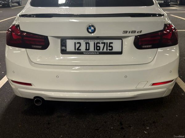 BMW 3-Series Saloon, Diesel, 2012, White
