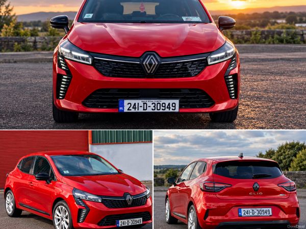 Renault Clio Hatchback, Petrol, 2024, Red