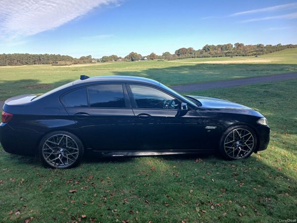 BMW 5-Series Saloon, Diesel, 2013, Black