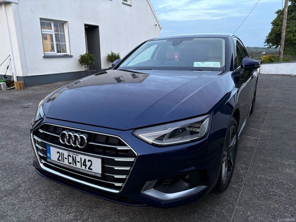 Audi A4 Saloon, Diesel, 2021, Blue
