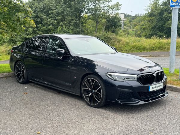 BMW 5-Series Saloon, Diesel, 2022, Black