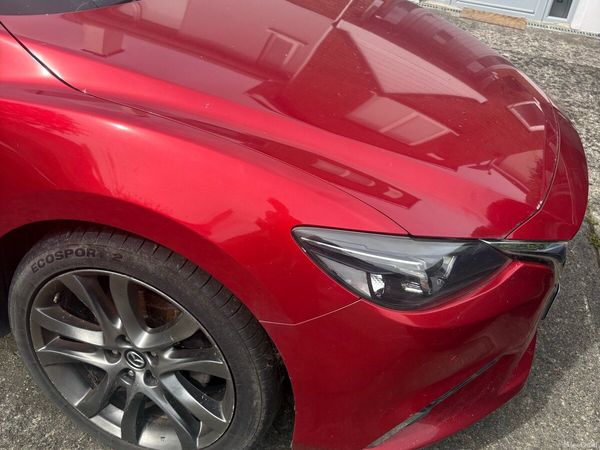 Mazda Mazda6 Estate, Diesel, 2015, Red