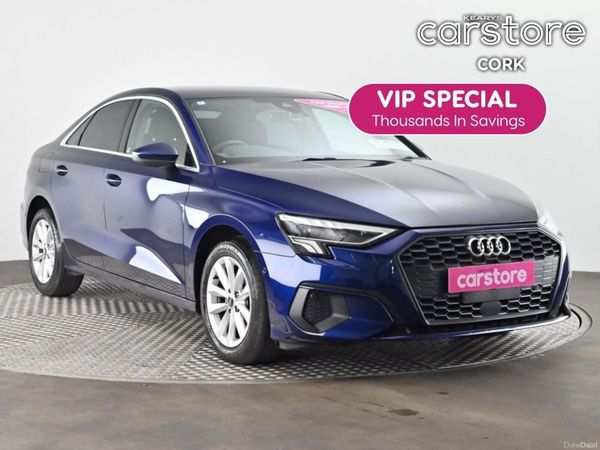 Audi A3 Saloon, Petrol, 2022, Blue