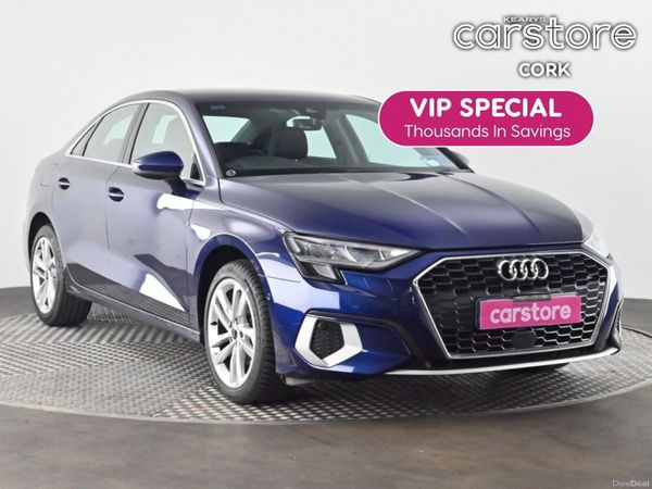 Audi A3 Saloon, Petrol, 2023, Blue