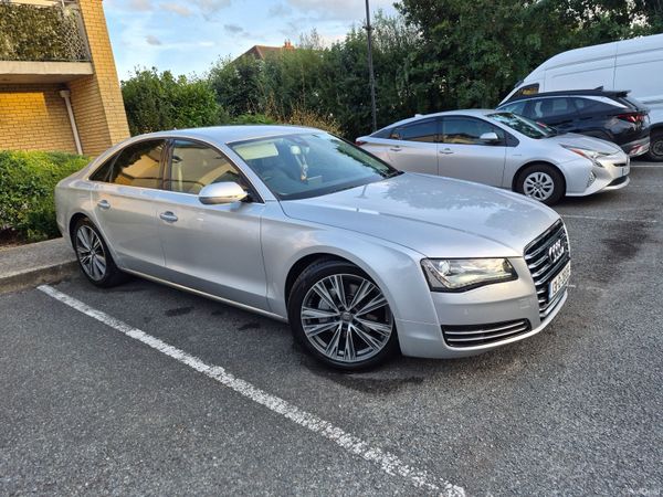 Audi A8 Saloon, Diesel, 2013, Silver