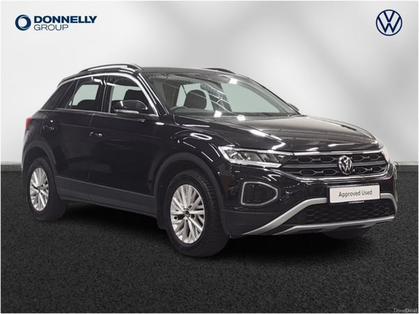 Volkswagen T-Roc Hatchback, Petrol, 2023, Black