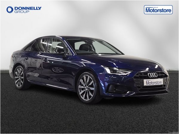Audi A4 Saloon, Diesel, 2023, Blue