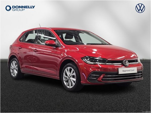 Volkswagen Polo Hatchback, Petrol, 2023, Red