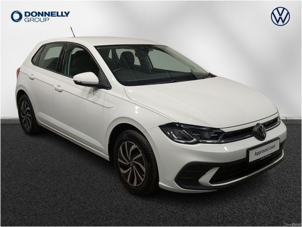 Volkswagen Polo Hatchback, Petrol, 2023, White