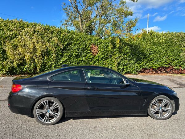 BMW 4-Series Coupe, Diesel, 2014, Black