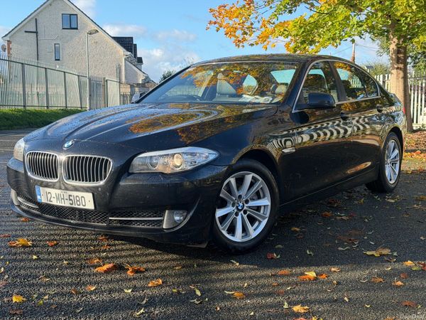 BMW 5-Series Saloon, Diesel, 2012, Black