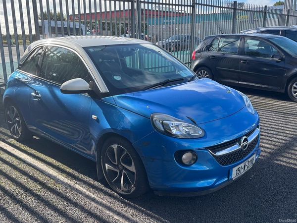 Opel Adam Hatchback, Petrol, 2015, Blue