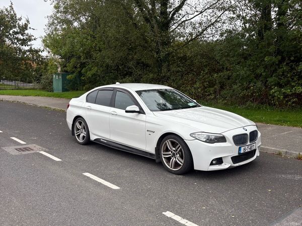 BMW 5-Series Saloon, Diesel, 2015, White