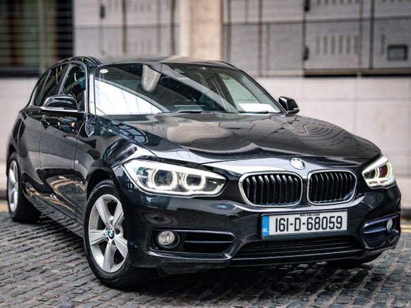 BMW 1-Series Hatchback, Petrol, 2016, Black