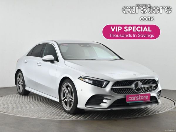 Mercedes-Benz A-Class Saloon, Petrol, 2021, Silver