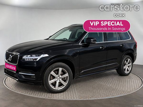 Volvo XC90 SUV, Petrol Plug-in Hybrid, 2018, Black