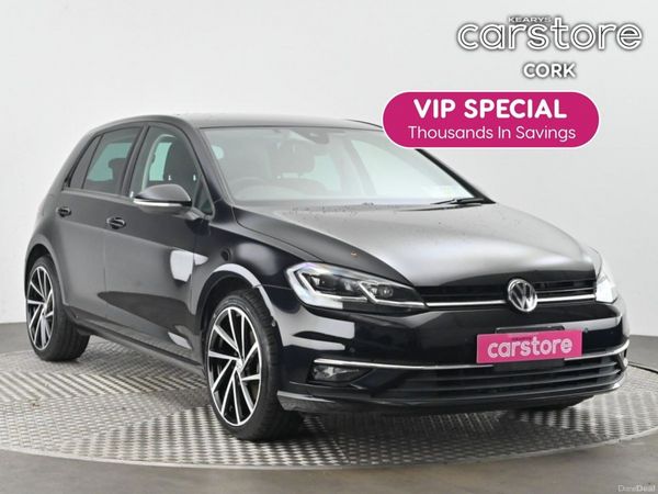 Volkswagen Golf Hatchback, Petrol, 2019, Black