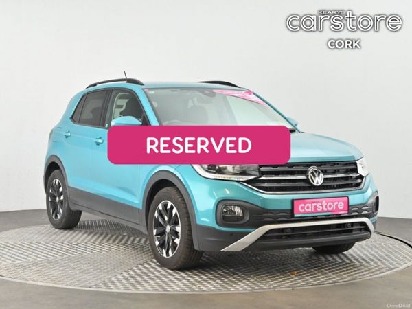 Volkswagen T-Cross SUV, Petrol, 2020, Blue
