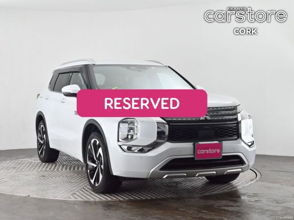 Mitsubishi Outlander SUV, Petrol Plug-in Hybrid, 2023, White
