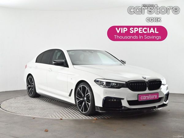 BMW 5-Series Saloon, Diesel, 2020, White
