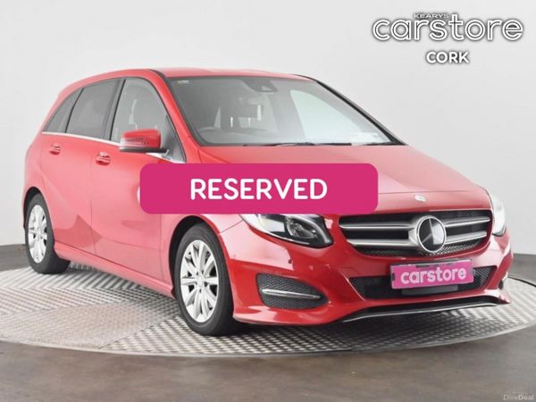 Mercedes-Benz B-Class MPV, Petrol, 2017, Red